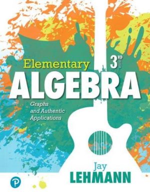 Elementary Algebra: Graphs and Authentic Applications (What's New in Developmental Math)
