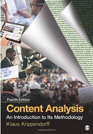 Content Analysis: An Introduction to Its Methodology