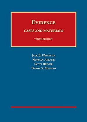 Evidence, Cases and Materials