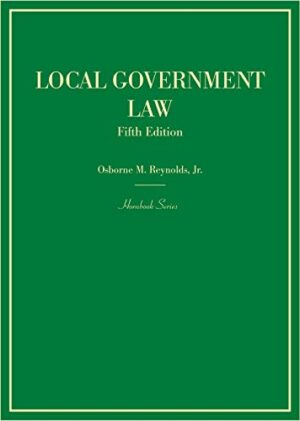 Local Government Law (Hornbooks)