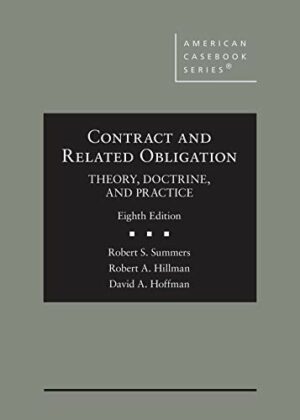 Contract and Related Obligation: Theory, Doctrine, and Practice