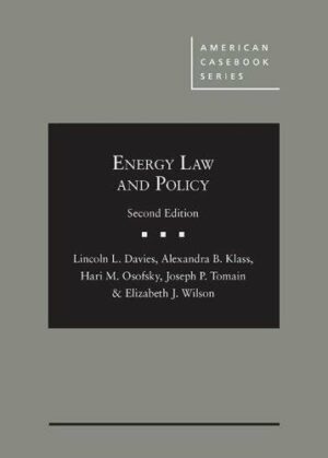 Energy Law and Policy