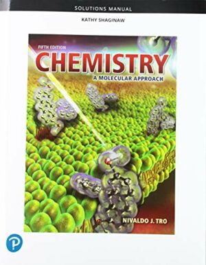 Student Solutions Manual for Chemistry: A Molecular Approach