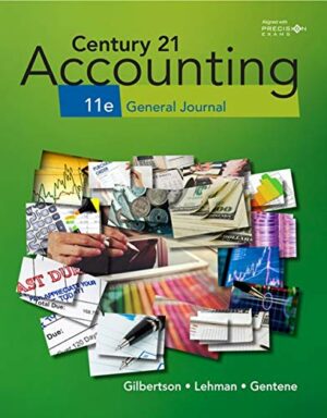 Century 21 Accounting: General Journal (Century 21 Accounting Series)