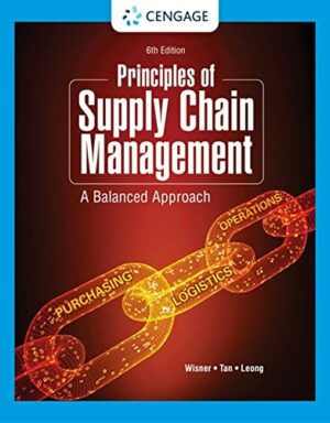 Principles of Supply Chain Management: A Balanced Approach