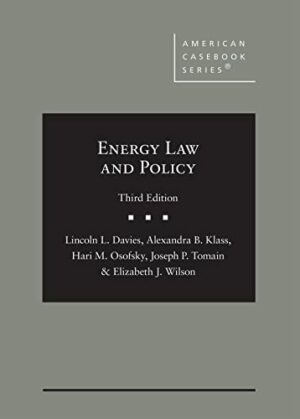 Energy Law and Policy