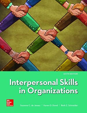 Loose Leaf for Interpersonal Skills in Organizations