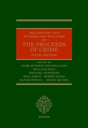 Millington and Sutherland Williams on the Proceeds of Crime