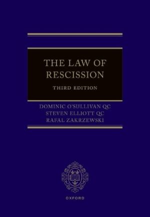 The Law of Rescission