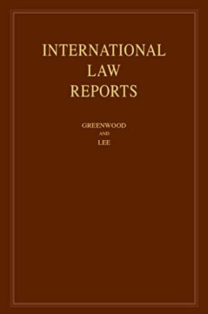 International Law Reports: Volume 200
