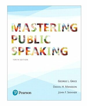 Mastering Public Speaking [RENTAL EDITION]