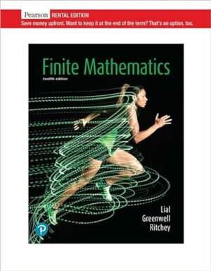 Finite Mathematics [RENTAL EDITION]