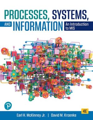 Processes, Systems, and Information: An Introduction to MIS [RENTAL EDITION]