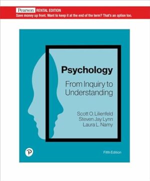 Psychology: From Inquiry to Understanding [RENTAL EDITION]