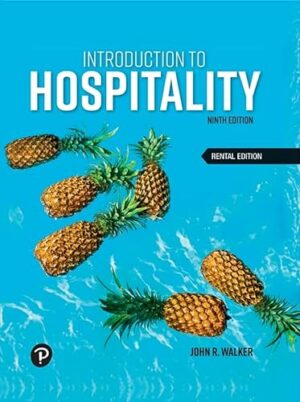 Introduction to Hospitality (9th Edition) RENTAL EDITION