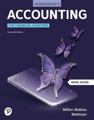 Horngren's Accounting, The Financial Chapters