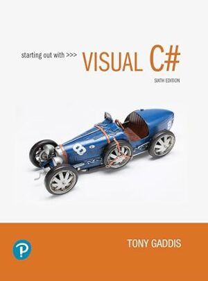 Starting out with Visual C#