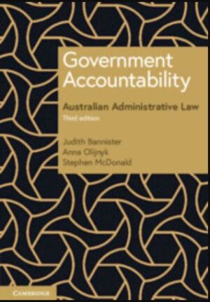 Government Accountability: Australian Administrative Law