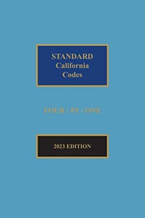 Matthew Bender Standard California Codes: 4-in-1 2023 Edition [LATEST EDITION]