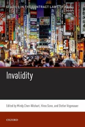 Invalidity (Studies in the Contract Laws of Asia)