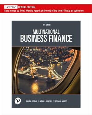 Multinational Business Finance [RENTAL EDITION]