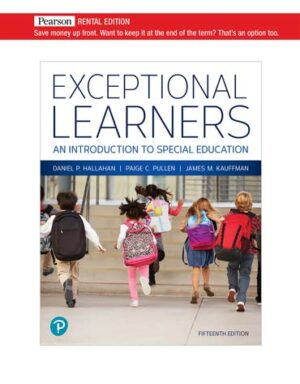 Exceptional Learners: An Introduction to Special Education [RENTAL EDITION]