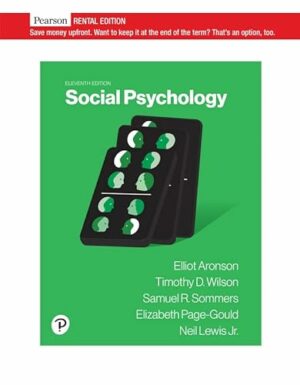 Social Psychology [RENTAL EDITION]