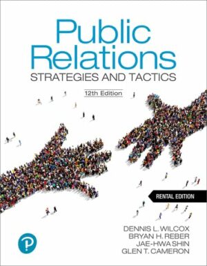 Public Relations: Strategies and Tactics