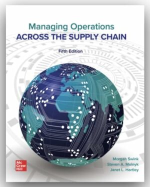 Managing Operations Across the Supply Chain