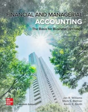 Financial & Managerial Accounting