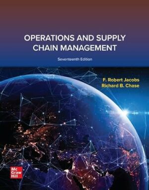 Operations and Supply Chain Management