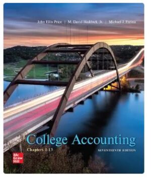 College Accounting (Chapters 1-13)