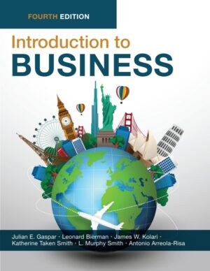 Introduction To Business, Fourth Edition (pb-b/w)