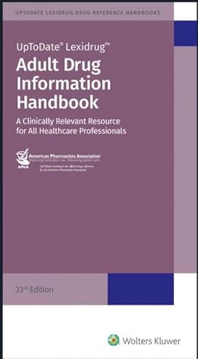 ADULT DRUG INFORMATION HANDBOOK @ @