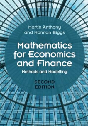 Mathematics for Economics and Finance: Methods and Modelling