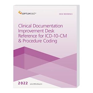 2022 Clinical Documentation Improvement Desk Ref for ICD-10-CM & Procedure Coding