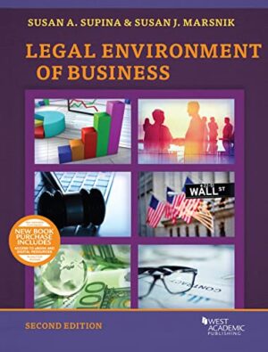 Legal Environment of Business (Higher Education Coursebook)