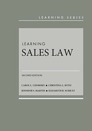 Learning Sales Law (Learning Series)