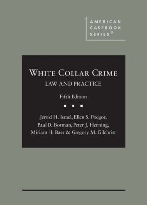 White Collar Crime: Law and Practice