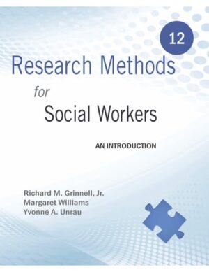 RESEARCH METHODS FOR SOCIAL WORKERS