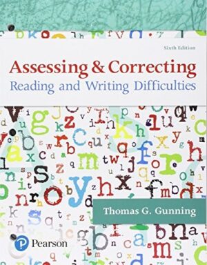 Assessing and Correcting Reading and Writing Difficulties