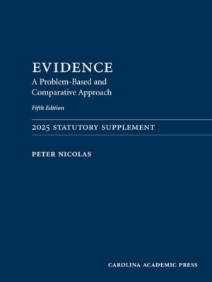 Evidence: 2025 Statutory Supplement
