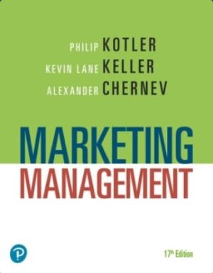 Marketing Management [RENTAL EDITION] 17th Edition