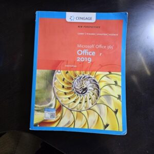 New Perspectives MicrosoftOffice 365 & Office 2019 Intermediate