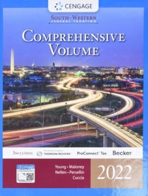 South-Western Federal Taxation 2022: Comprehensive (with Intuit ProConnect Tax Online & RIA Checkpoint, 1 term Printed Access Card)