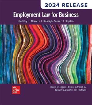 Employment Law for Business (2024 Release) Standalone Book