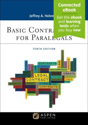 CCSCN: BASIC CONTRACT LAW FOR PARALEGALS 10E (Aspen Paralegal Series)