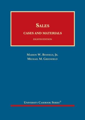 Sales, Cases and Materials
