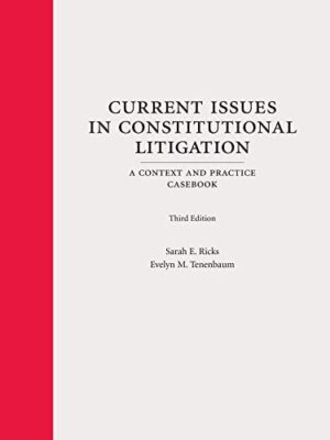 Current Issues In Constitutional Litigation A Context And Practice Casebook Context And Practice Series