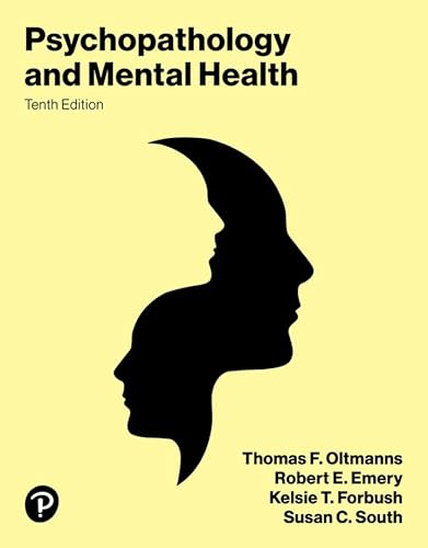 Psychopathology and Mental Health